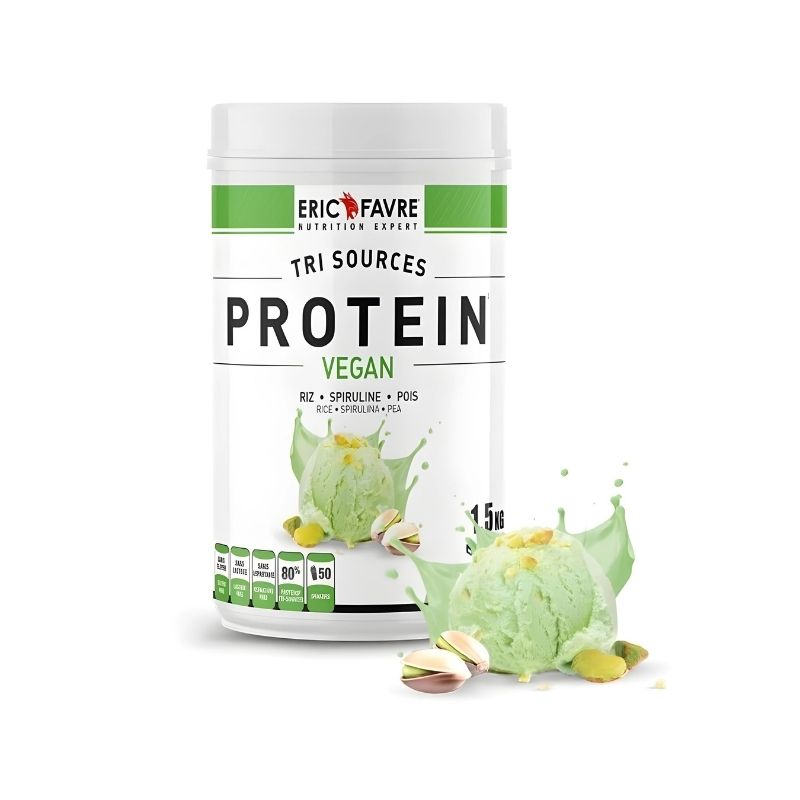 ERIC FAVRE PROTEIN VEGAN PISTACHE 1.5 KG