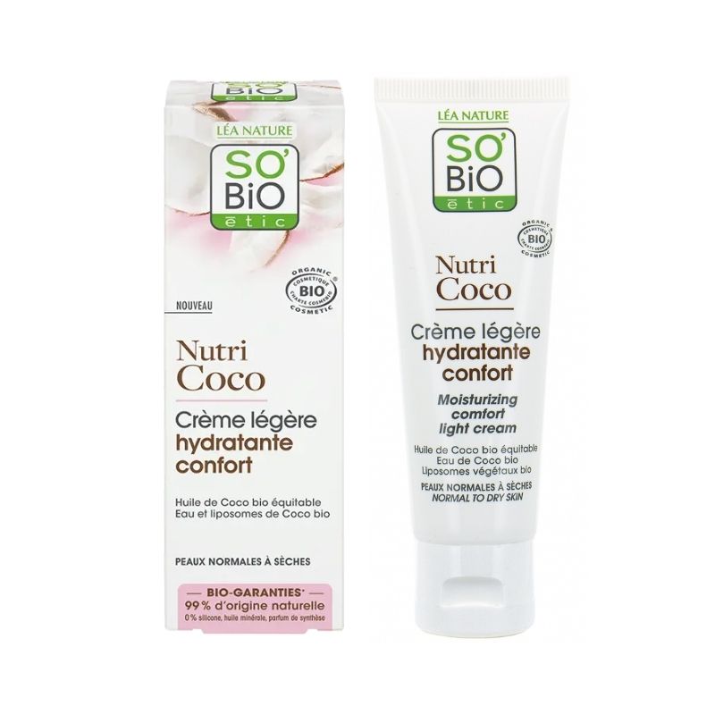 SO’BIOETIC CREME LEGERE HYDRATANTE CONFORT PEAU NORMAL A SECHE 50ML