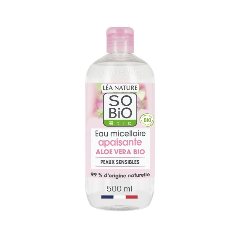 SO’BIOETIC EAU MICELLAIRE APAISANTE 500ML