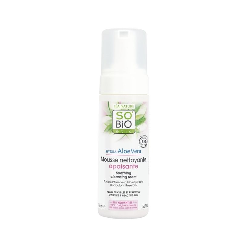 SO’BIOETIC MOUSSE NETTOYANTE APAISANTE 150ML