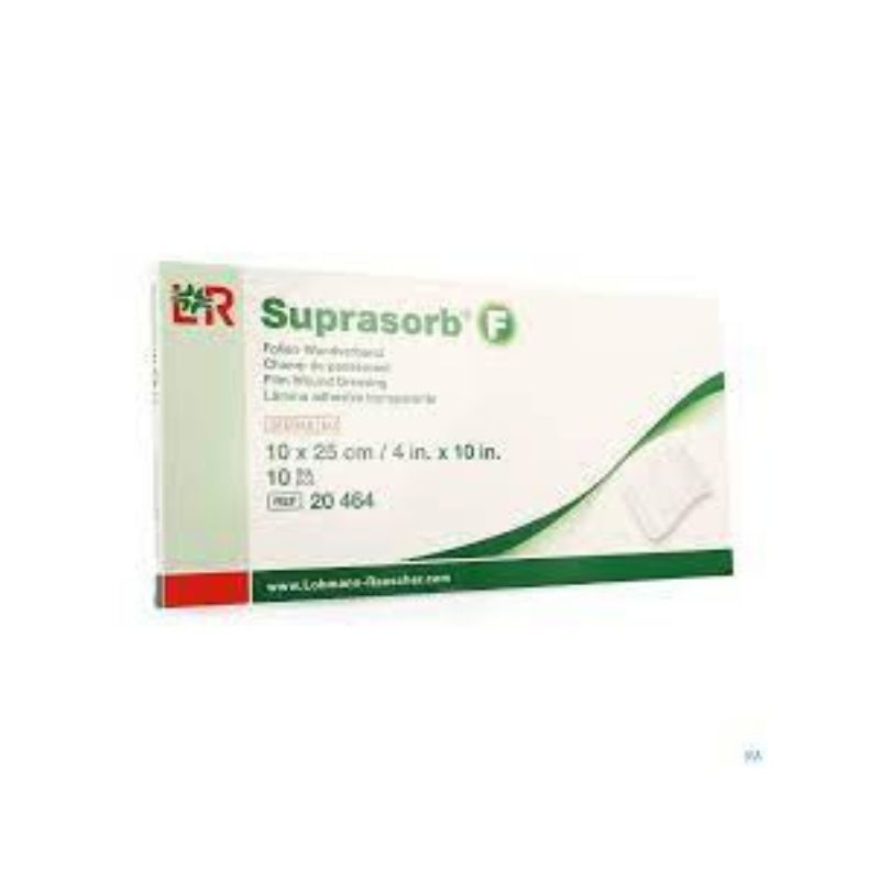 SUPRASORB F CHAMP DE PENSEMENT ADHESIF TRANS 10×1 / REF:20464