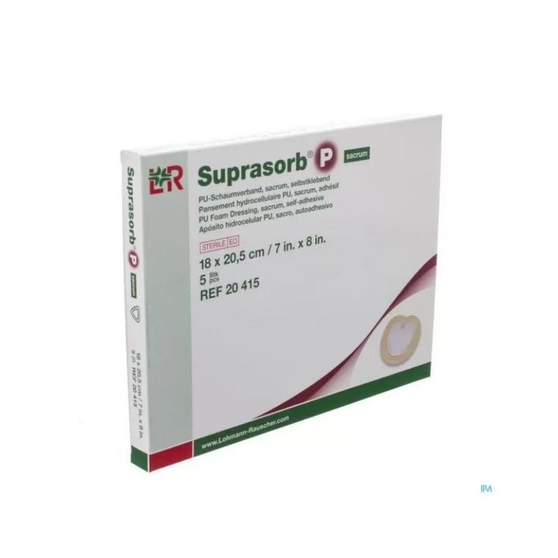 SUPRASORB P ADHESIF SACRUM 18CMx20.5 BT/10/ REF:20415