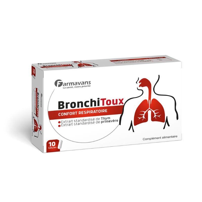 FARMAVANS BRONCHITOUX 10 gélules