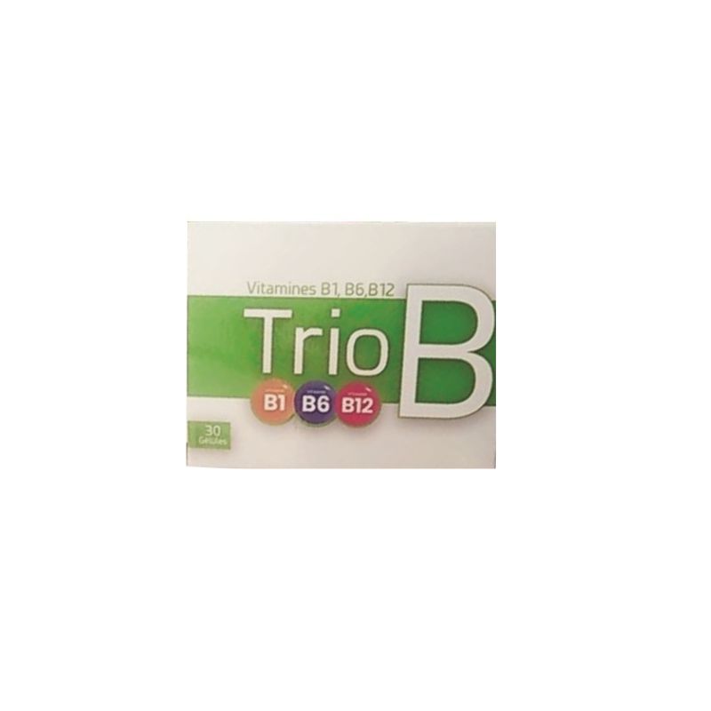 XEN Trio B vitamines B1 B6 et B12