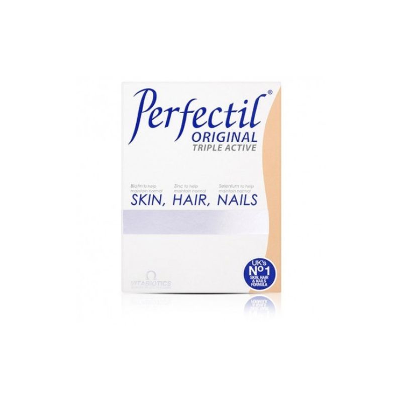 Vitabiotics Perfectil Original Triple Active Beauty Nutrition 30 Comprimés