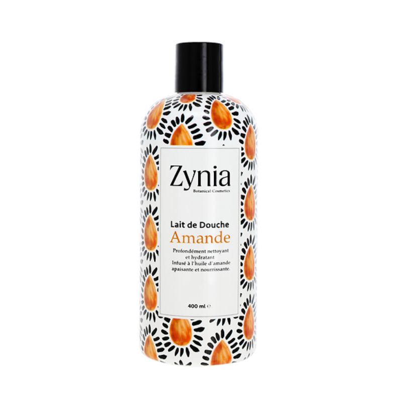 ZYNIA Lait de Douche Amande 400ml