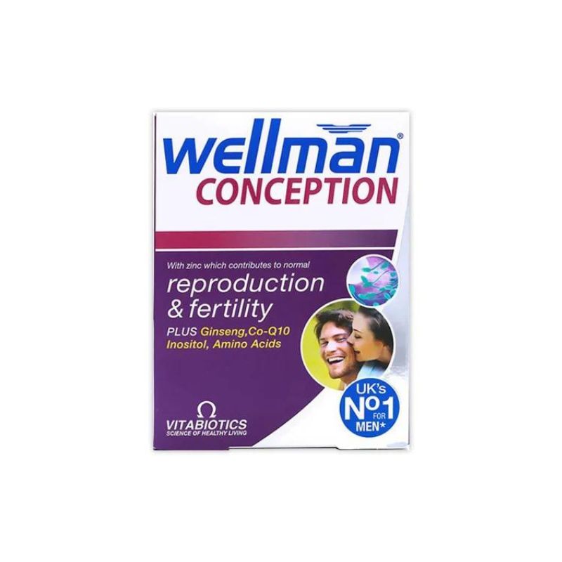 Vitabiotics Wellman Conception Homme – 30 Comprimés