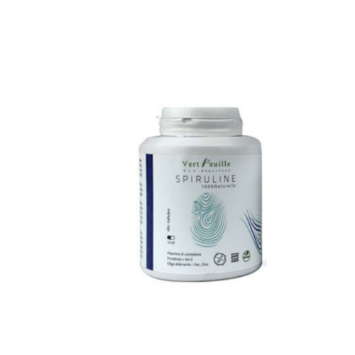 SPIRULINE VERT FEUILLE – 180 gélules