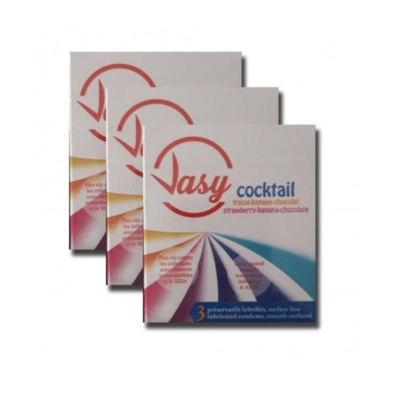 PRESERVATIFS VASY COCKTAIL BT/3