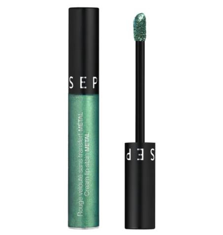 SEPHORA Cream Lip Stain Mat Métal 60 Audacious Emerald – 5ml