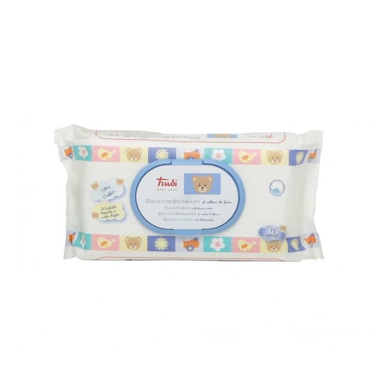 TRUDI Baby Care Lingettes Nettoyantes 72 Pièces