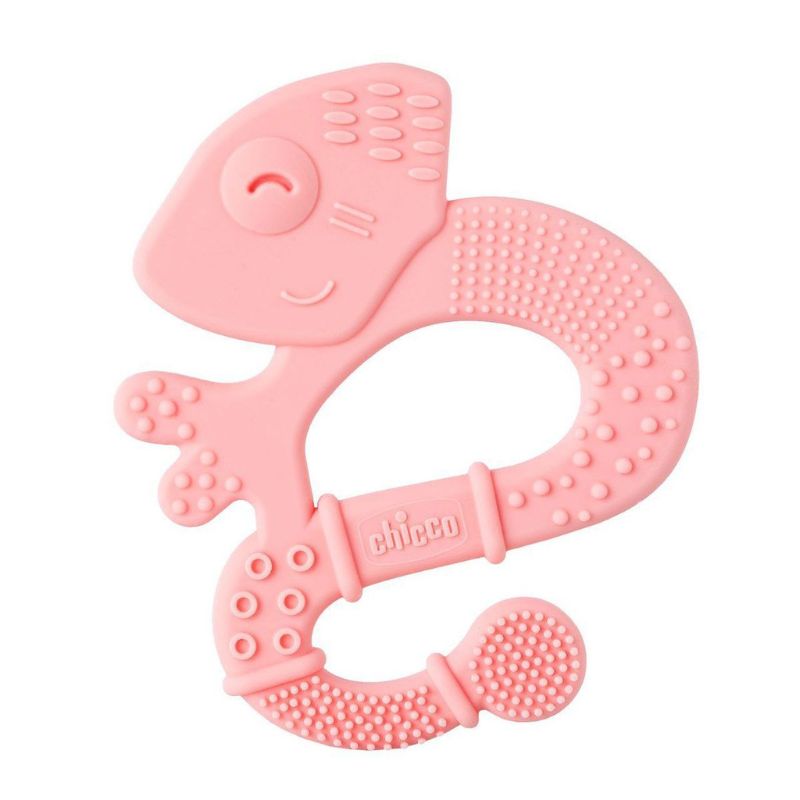 CHICCO ANNEAU DE DENTITION IGUANE 2MOIS+ ROSE