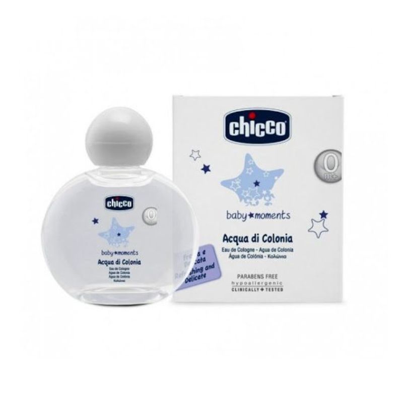 CHICCO EAU DE COLOGNE SANS ALCOOL BABY MOMENTS 100 ml 0M+
