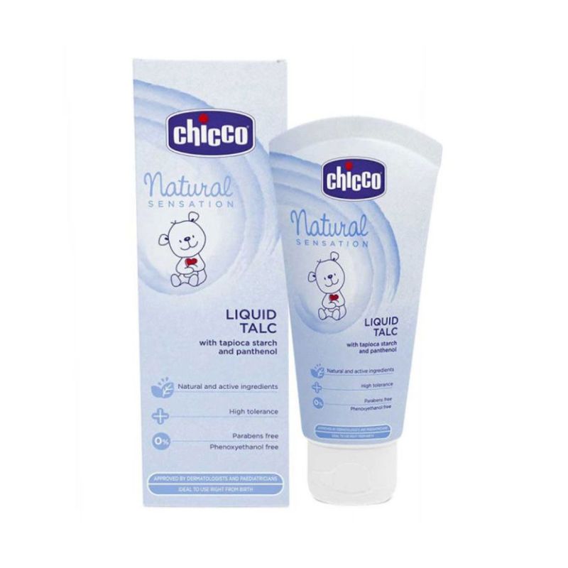 CHICCO Talc Liquide Natural Sensation 100 ml