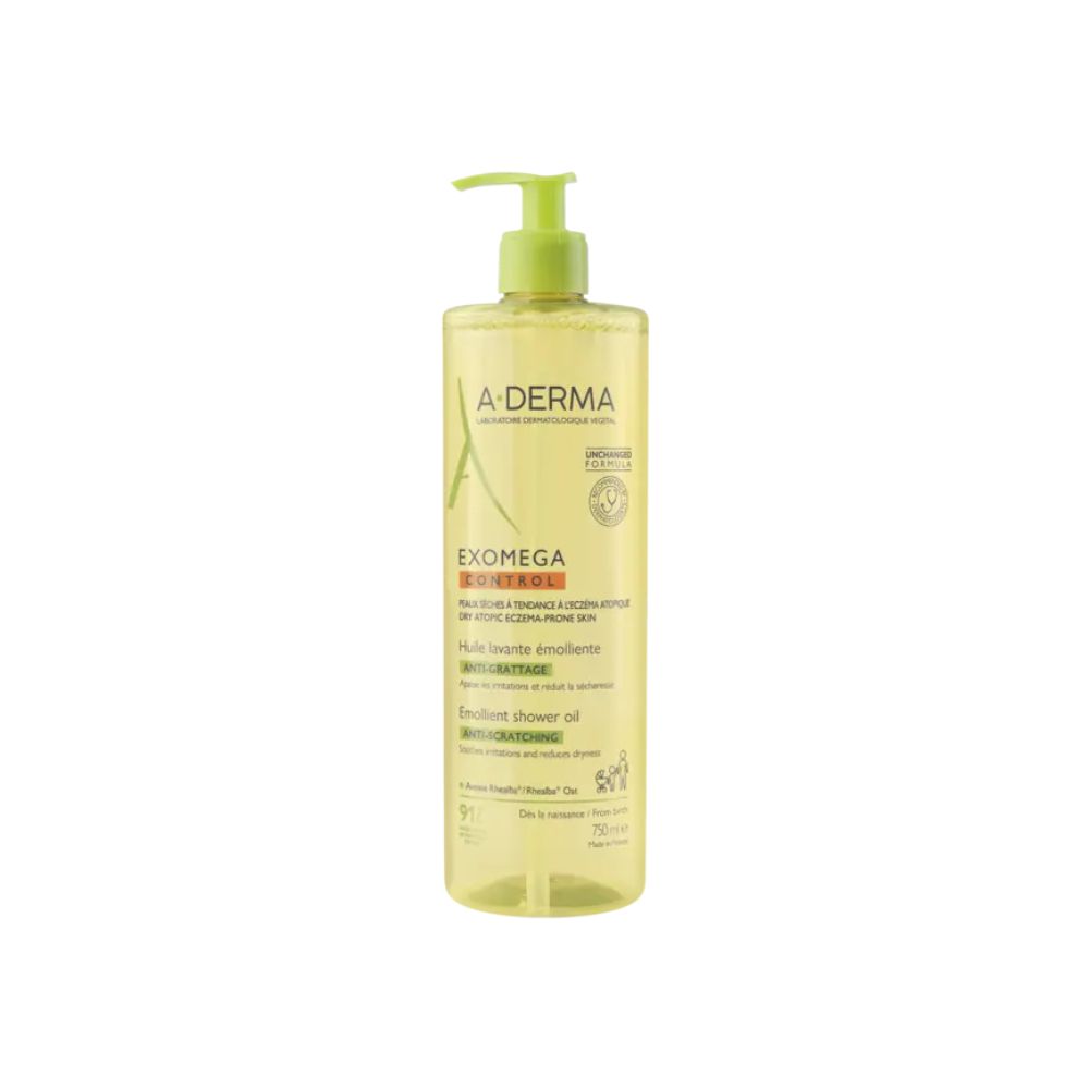A-DERMA EXOMEGA CONTROL HUILE LAVANTE EMOLLIENTE 500ML