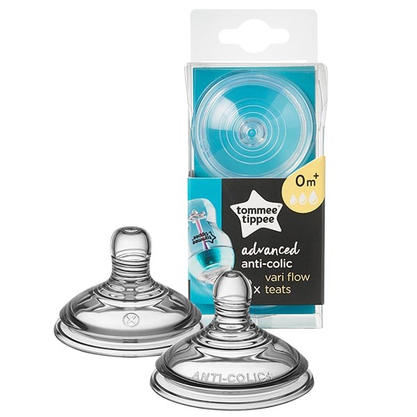 TOMMEE TIPPEE ADVANCED ANTI-COLIQUE 2 TETINES A DEBIT VARIABLE 0M+