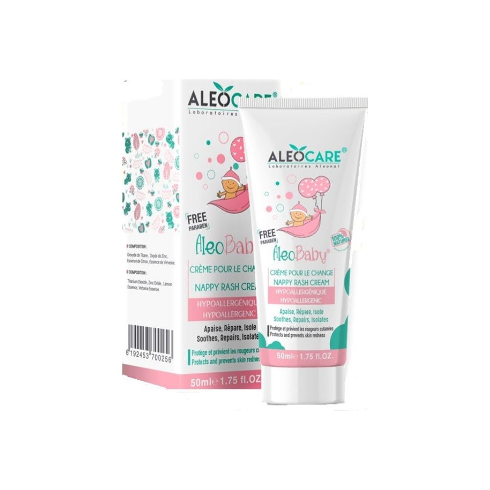 ALEONAT ALEOCARE ALEOBABY CREME POUR LE CHANGE 50ML