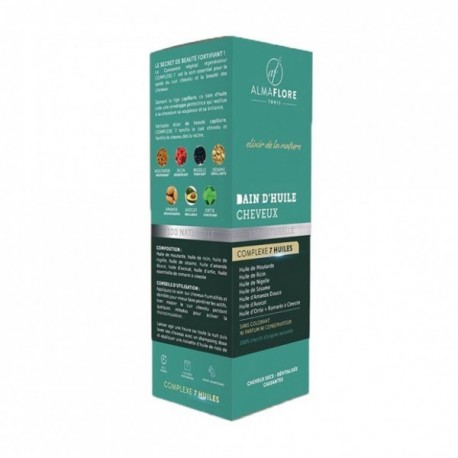 ALMAFLORE BAIN HUILE POUR CHEVEUX 100 ML