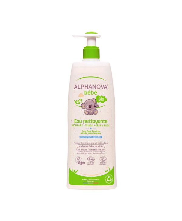 Alphanova Eau Nettoyante Micellaire Bio 500 Ml