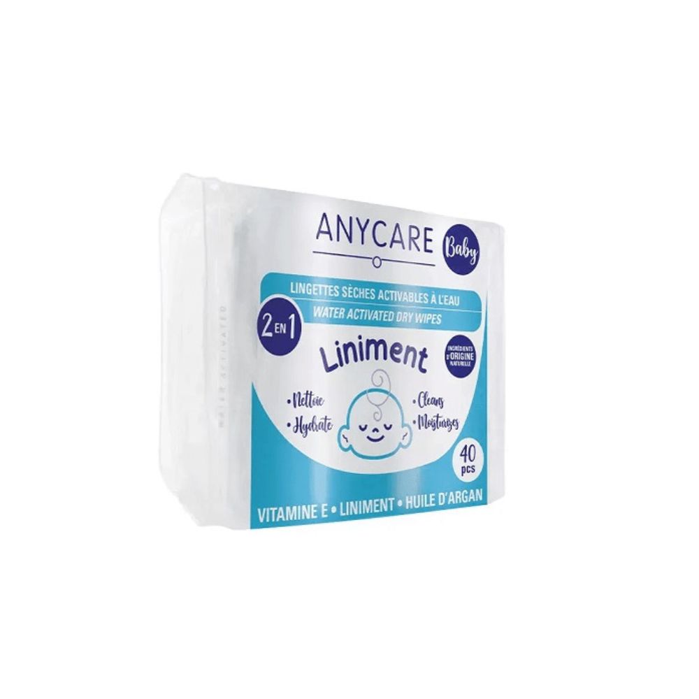 Anycare Lingettes Sèches Liniment