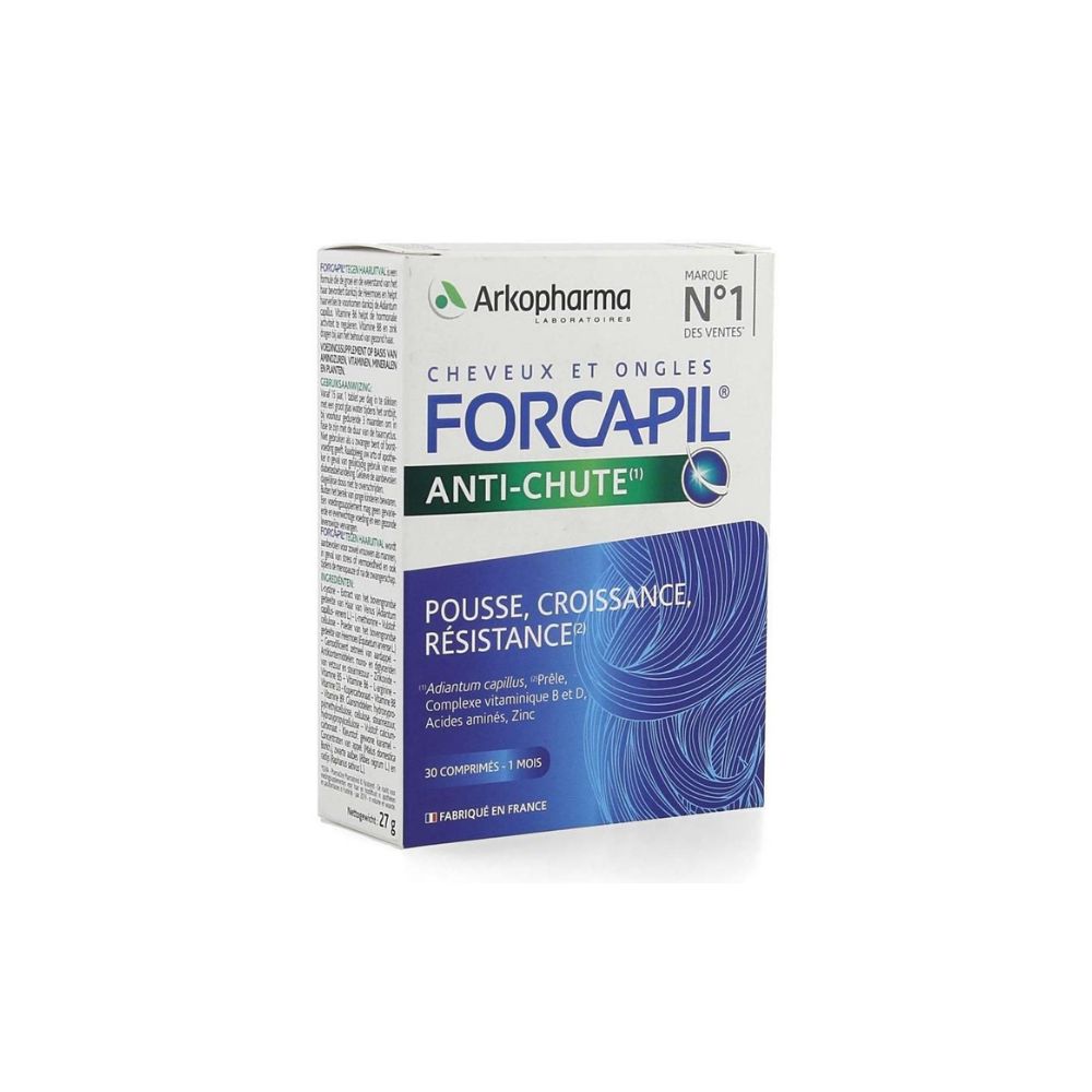 ARKOPHARMA FORCAPIL ANTI CHUTE TRIPLE ACTION 30 COMPRIMES
