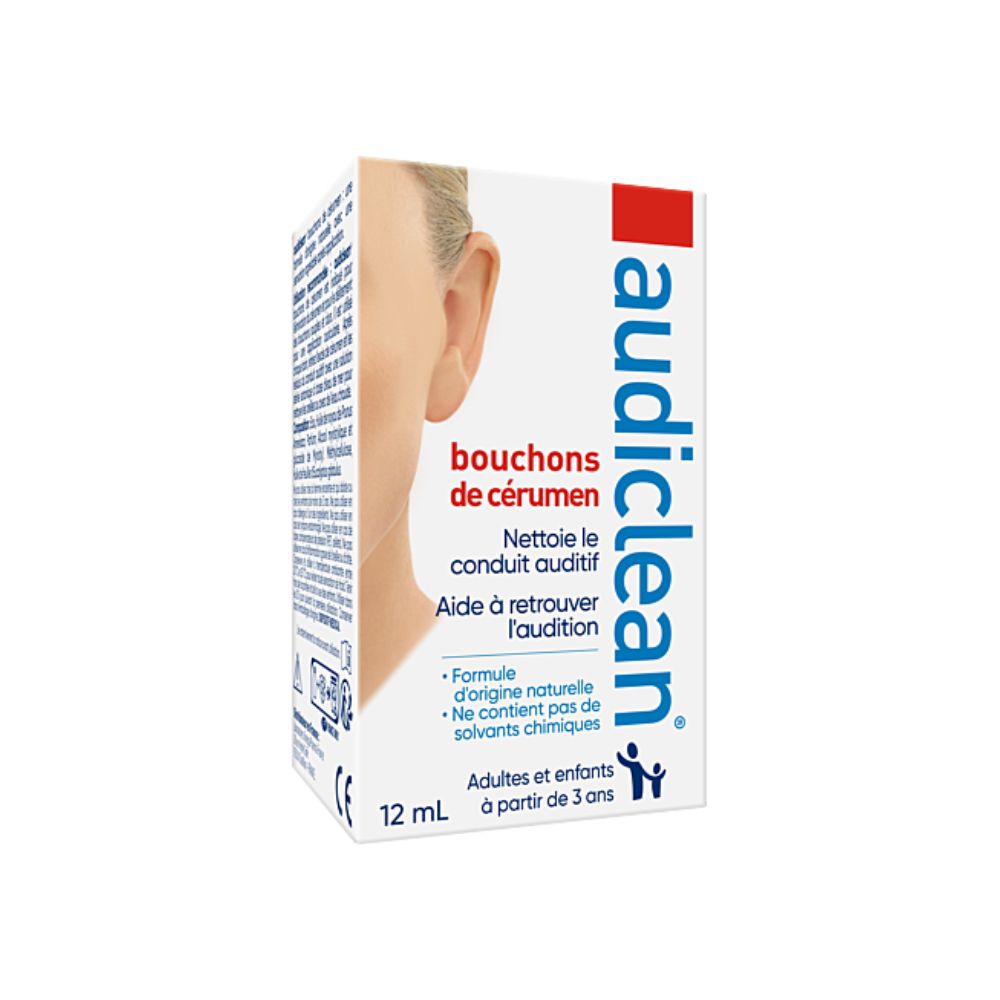 AUDICLEAN BOUCHONS DE CÉRUMEN 12ML