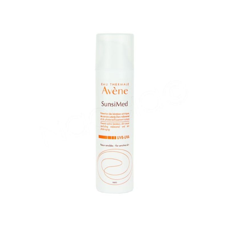 AVENE SOLAIRE SUNSIMED TRES HAUTE PROTECTION PEAUX SENSIBLES DISPOSITIF MEDICAL 80ML