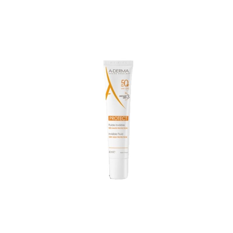 A-Derma Protect Fluide Très Haute Protection IP50+ Tube 40ml