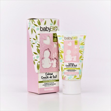 BABY BIO CREME CROUTE DE LAIT 50 ML