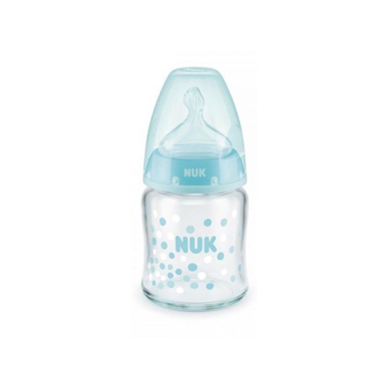 NUK BIBERON FIRST CHOICE BLEU+ 0-6M 120 ML