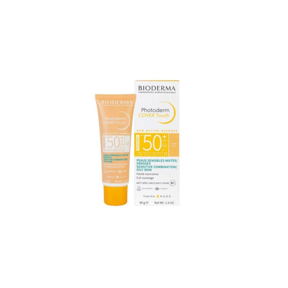 BIODERMA PHOTODERM COVER TOUCH MINERAL TEINTE CLAIRE SPF50+ 40G