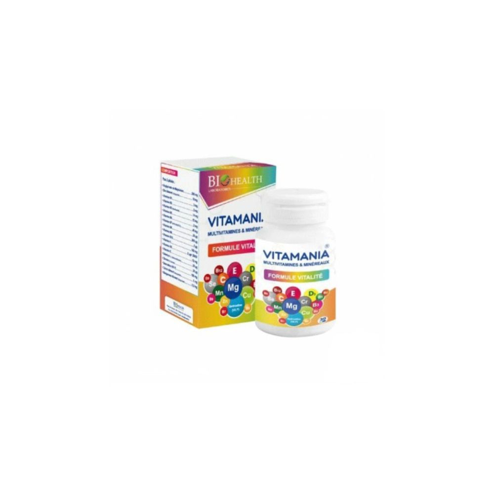 BIOHEALTH – VITAMANIA MULTIVITAMINES & MINERAUX 30 GELULES