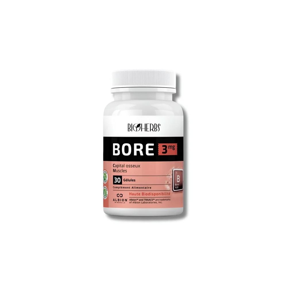 BIOHERBS – BORE 3 MG 30 GELULES