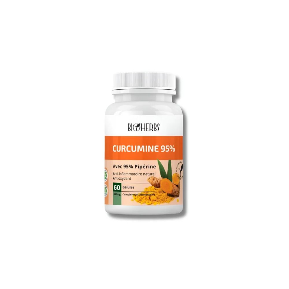 BIOHERBS – CURCUMINE 95% 60 GELULES