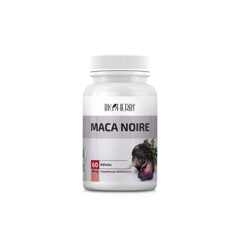 BIOHERBS MACA NOIRE 60 GELULES