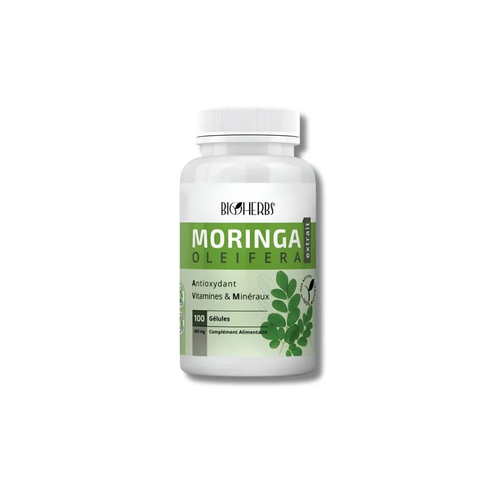 BIOHERBS – MORINGA OLEIFERA 100 GELULES