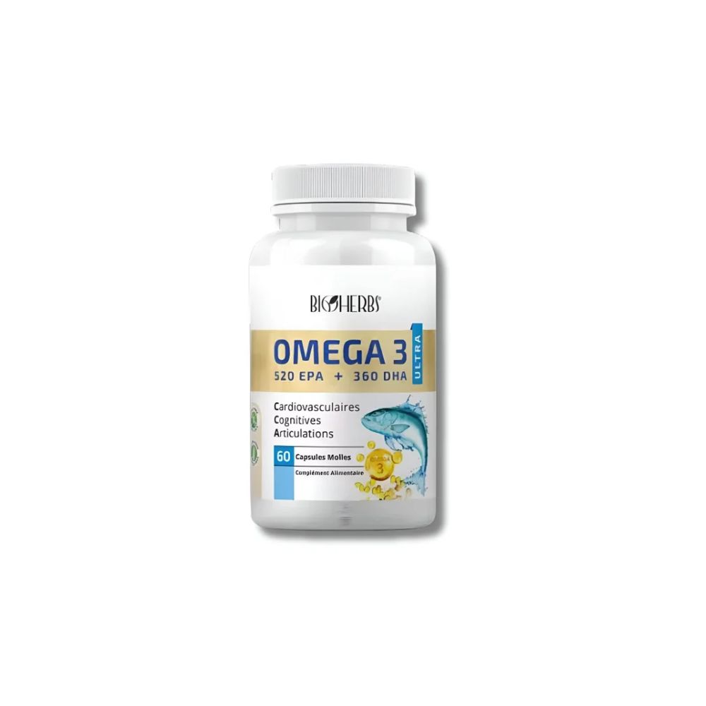 BIOHERBS – OMEGA 3 ULTRA 60 CAPSULES