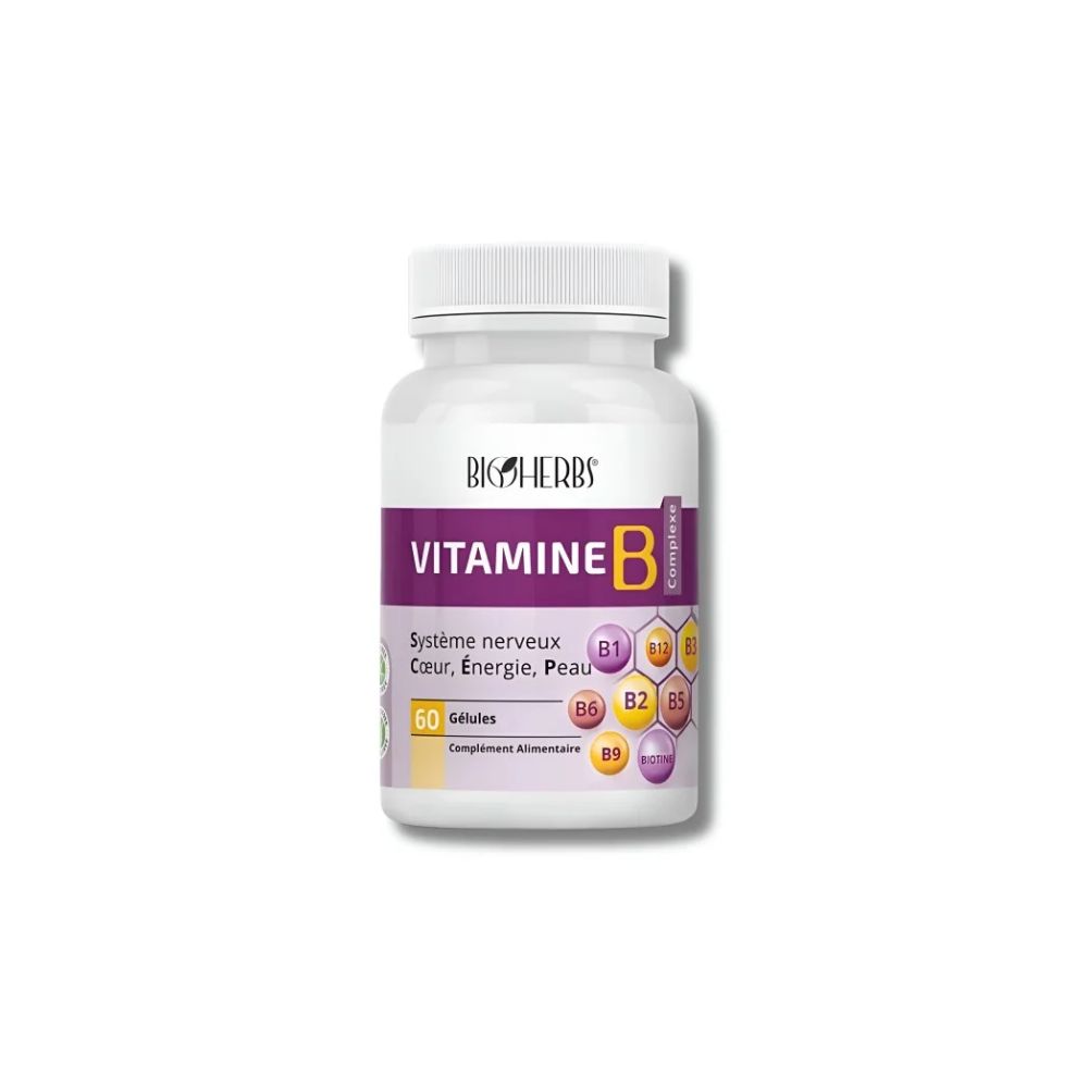BIOHERBS – VITAMINE B COMPLEXE 60 GELULES
