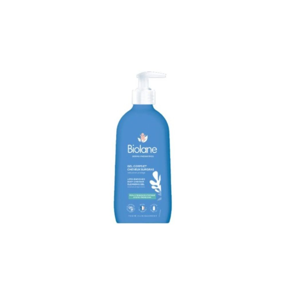 BIOLANE GEL CORPS ET CHEVEUX SURGRAS 350ML