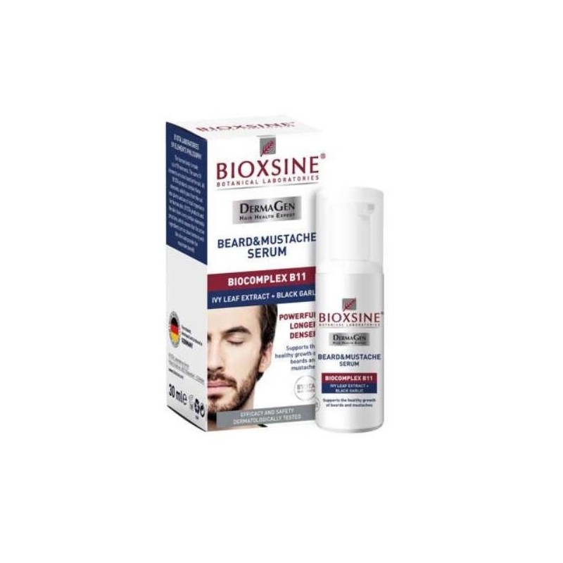 BIOXSINE SÉRUM AUX HERBES DERMAGÈNE POUR BARBE ET MOUSTACHE – 30 ML