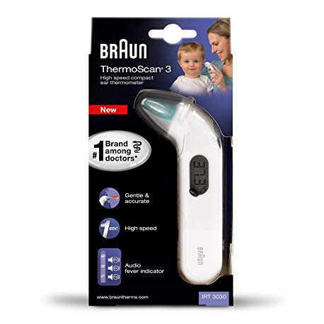BRAUN Thermomètre auriculaire IRT 3030