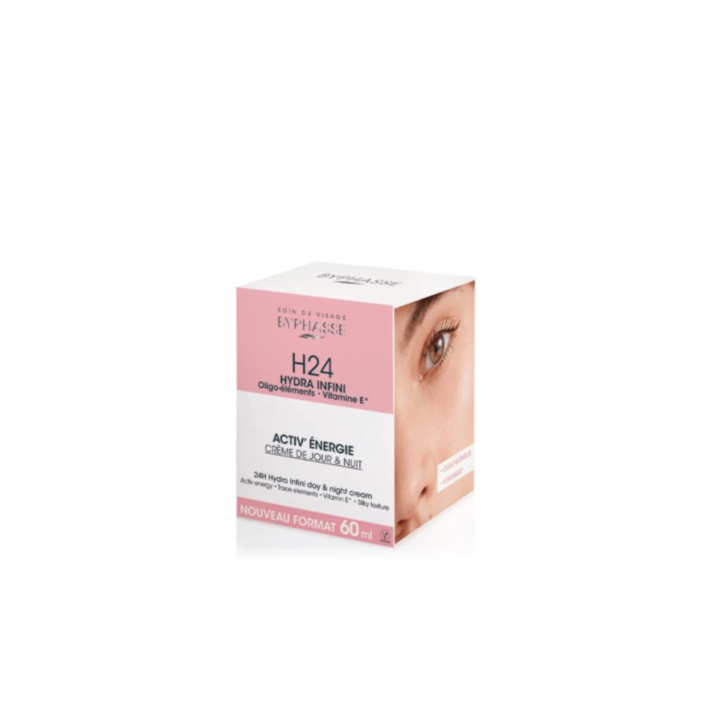 BYPHASSE ACTIV ENERGIE CREME JOUR & NUIT HYDRA INFINI 24H 50ML