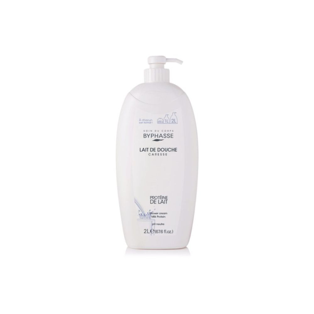 BYPHASSE CARESSE LAIT DE DOUCHE PROTEINE DE LAIT 1L