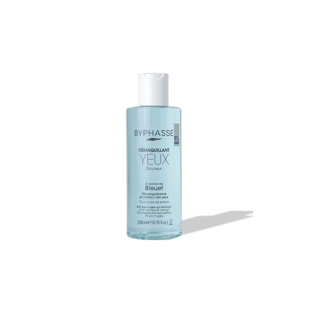 BYPHASSE DEMAQUILLANT YEUX DOUCEUR A L’EXTRAIT DE BLEUET 200ML
