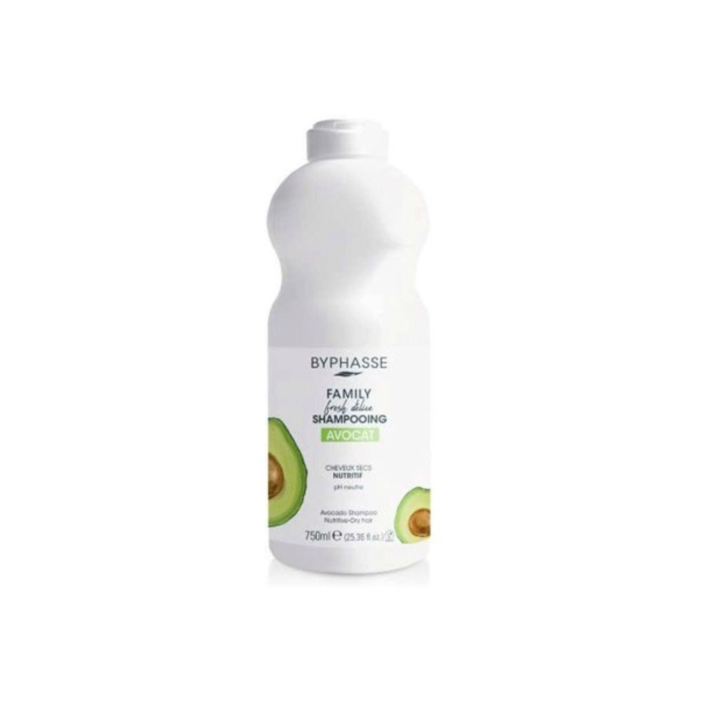 BYPHASSE FAMILY SHAMPOOING AVOCAT CHEVEUX SECS 750ML