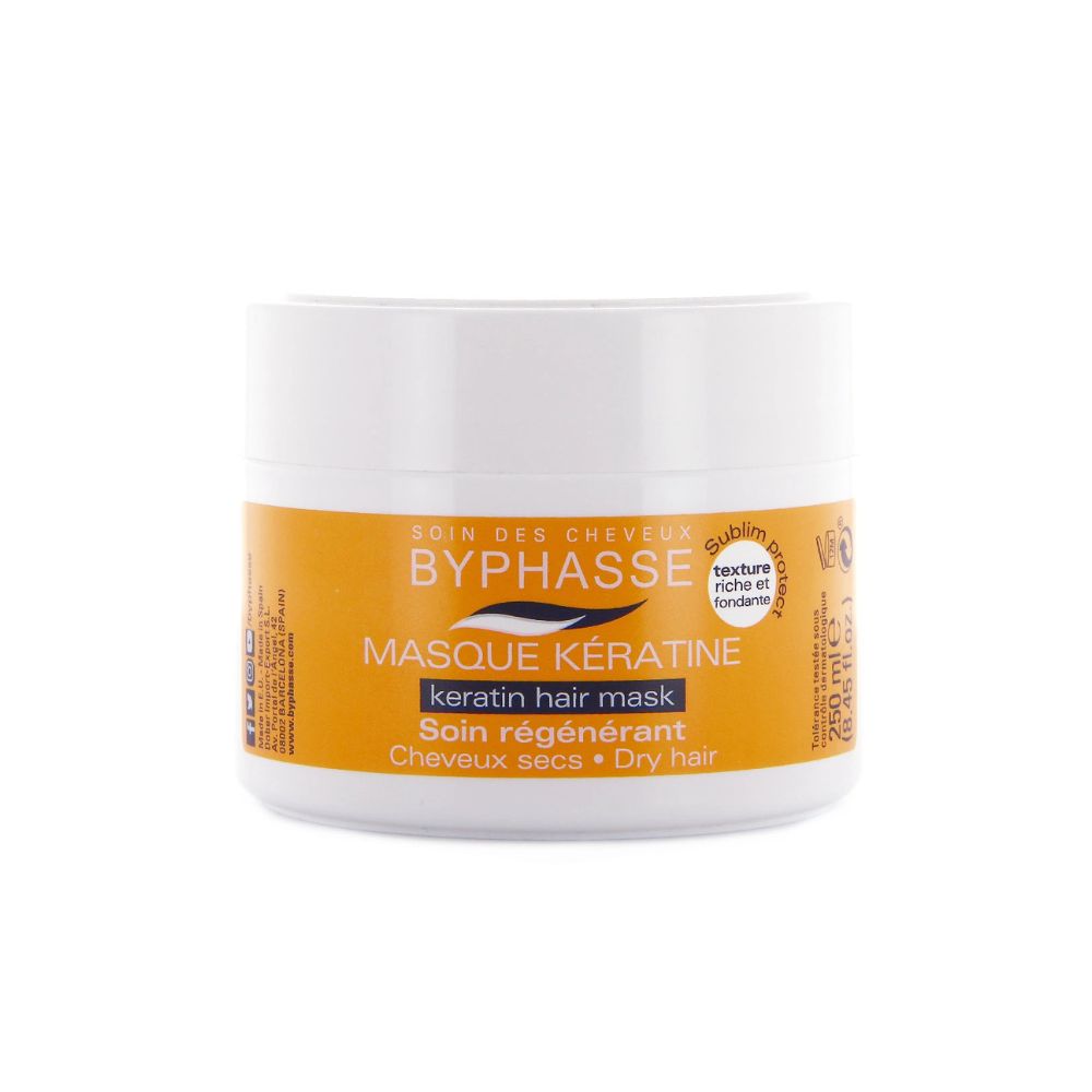 BYPHASSE MASQUE KERATINE SOIN REGENERANT 250ML