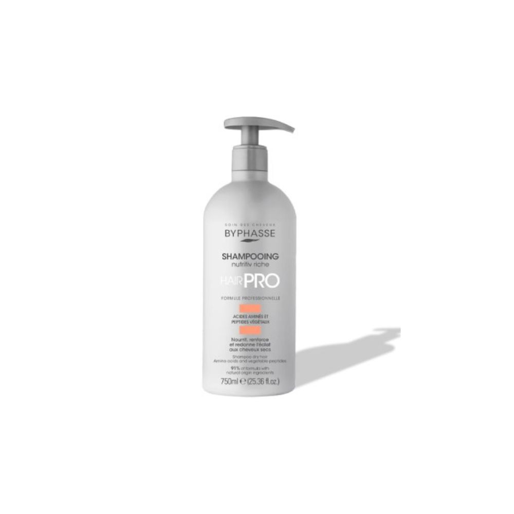 BYPHASSE SHAMPOOING NUTRITIVE RICHE CHEVEUX SECS 750ML