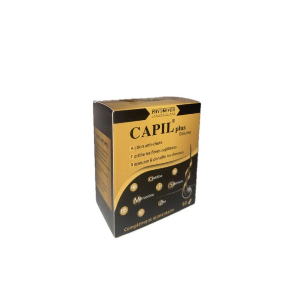 CAPIL PLUS ANTI-CHUTE CHEVEUX 60 GELLULES
