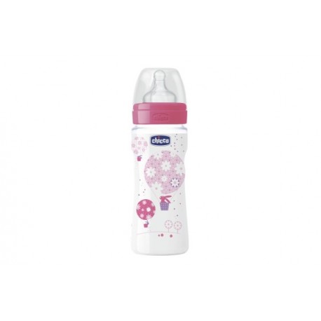 CHICCO Biberon PP ROSE 330ml