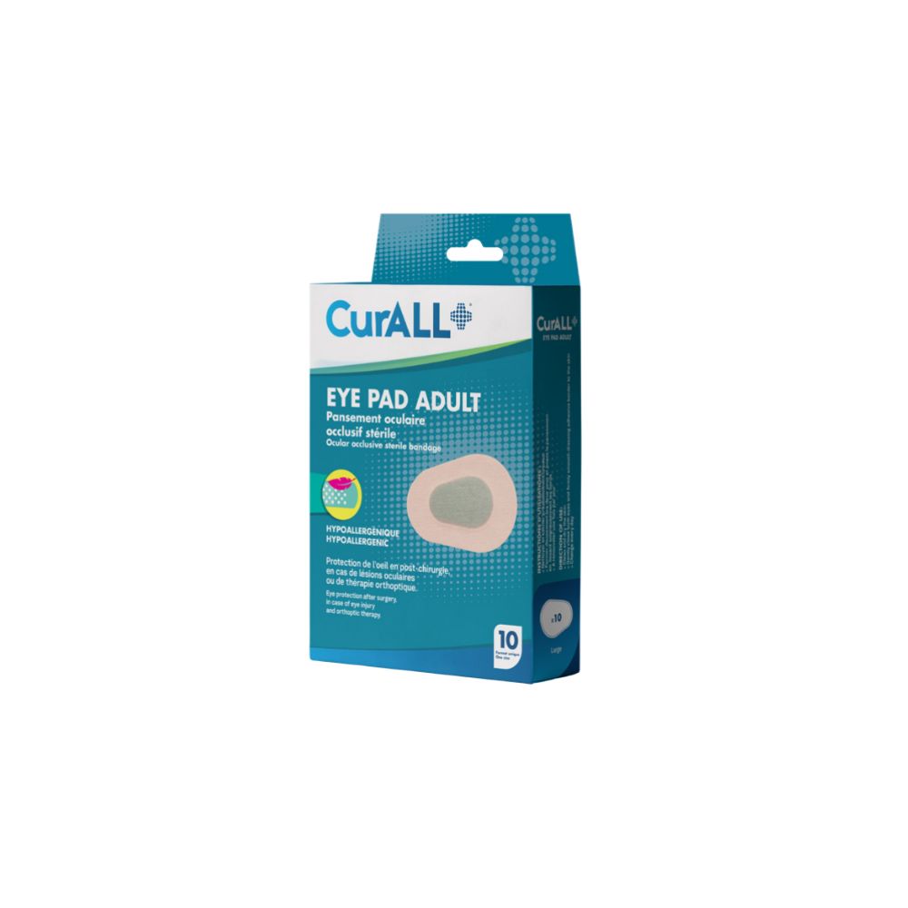 CURALL EYE PAD PANSEMENT OCULAIRE ADULTE B10